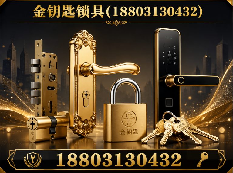 下花园区金钥匙锁具展示图